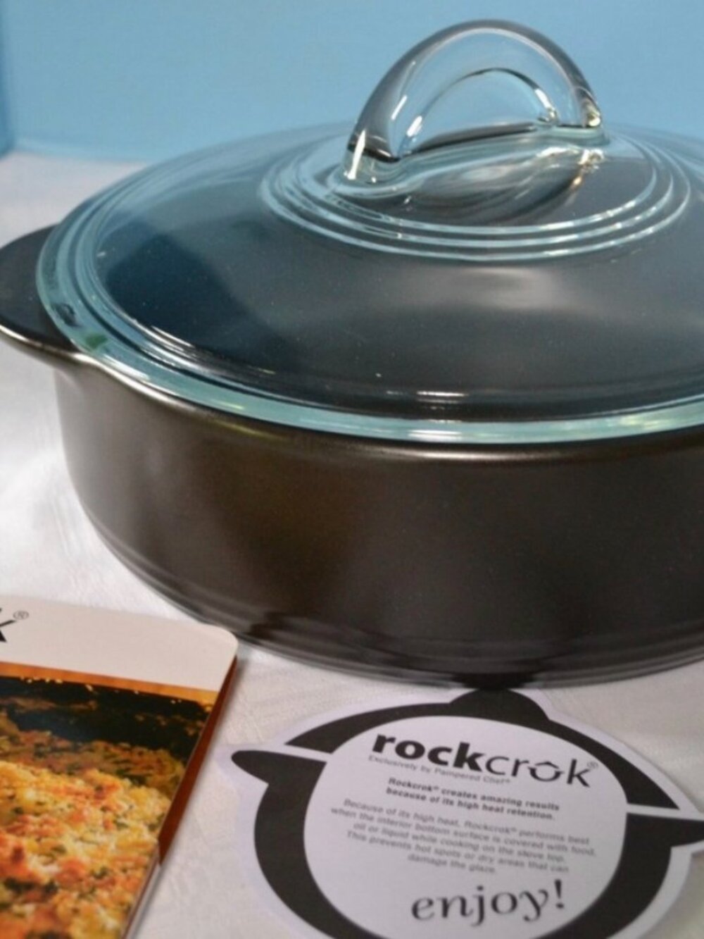 Pampered Chef Rockcrok Everyday Pan #3139
